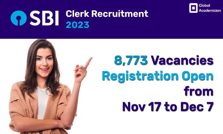 SBI Clerk Recruitment 2023